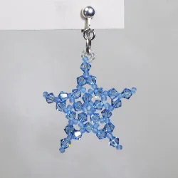 Clips  - Silver 925 - Earrings Delphinus - Clips  - Silver 925 - Argent 925